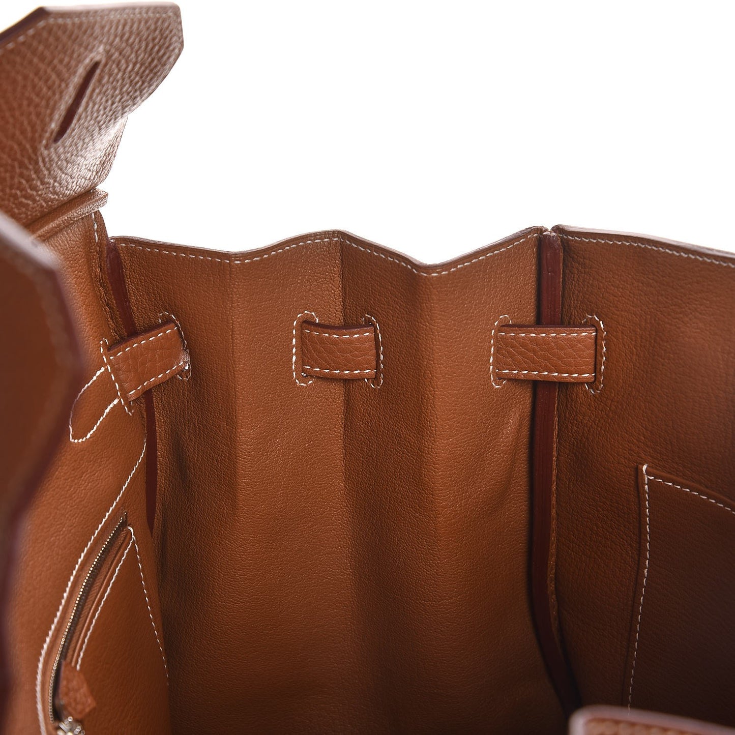 Taurillon Clemence Birkin 35 Gold