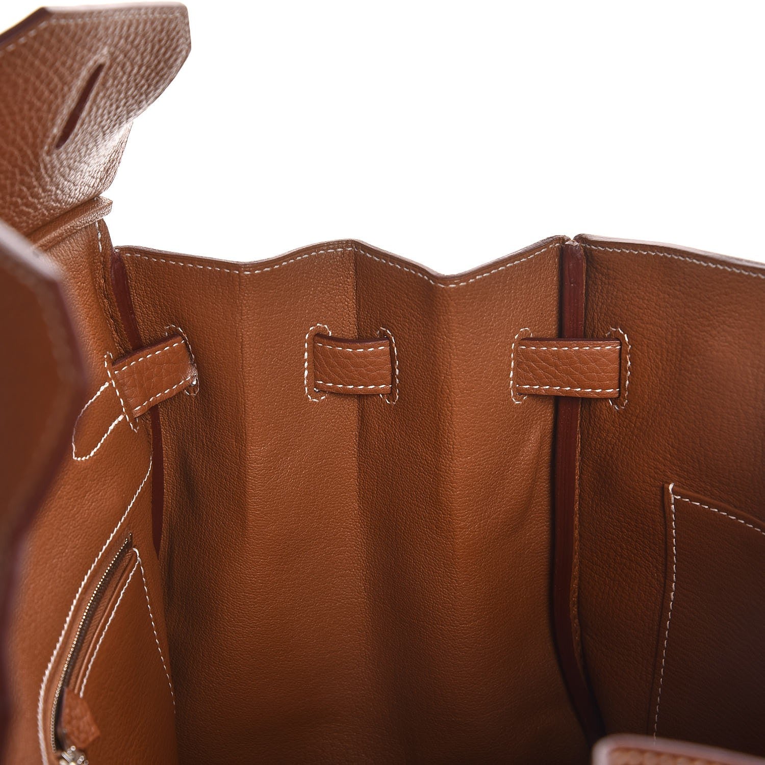 Hermes Taurillon Clemence Birkin 35 Gold 11 of 39