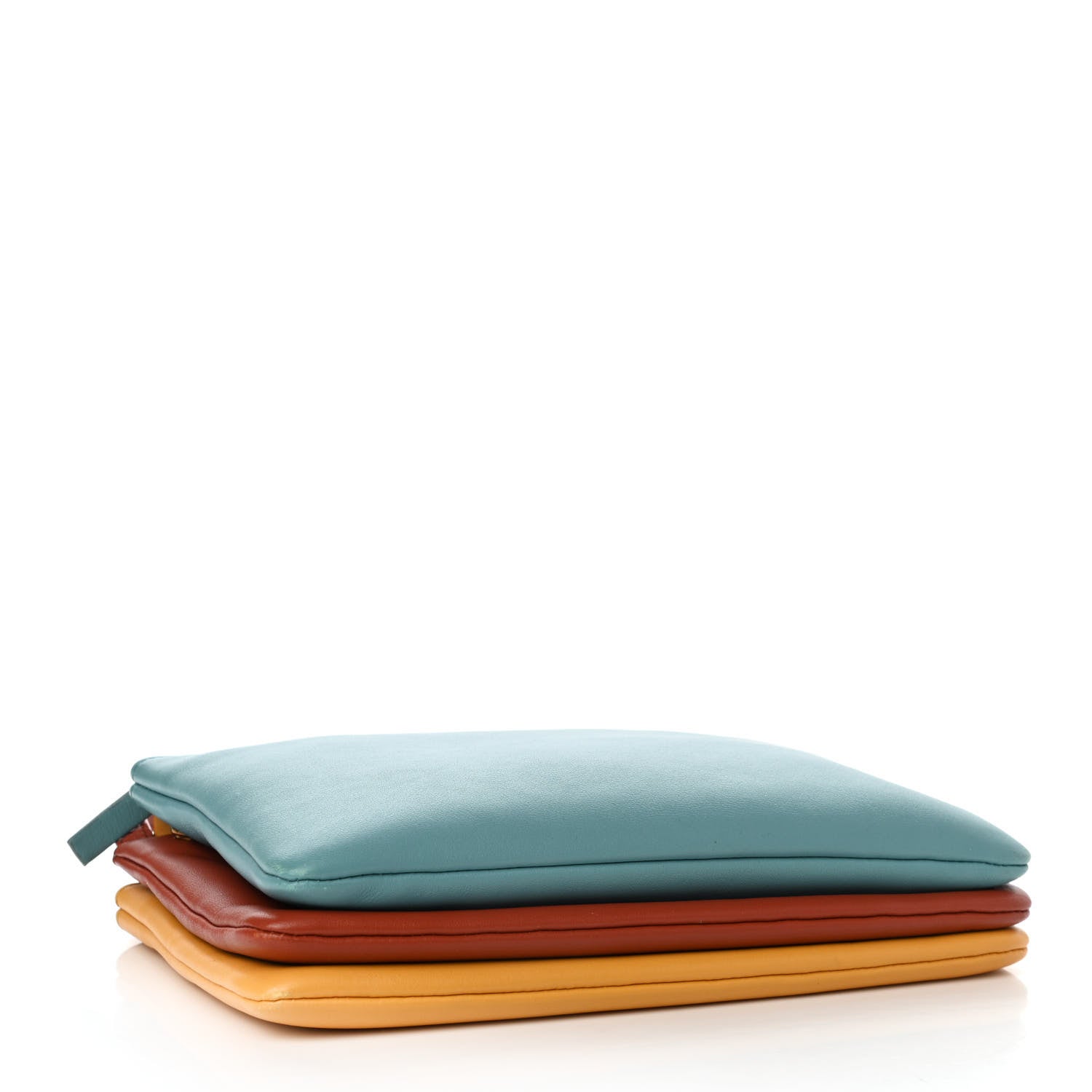 Celine Lambskin Small Multicolor Trio Crossbody Bag Antarctic 4 of 11