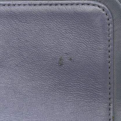 Chanel Lambskin Quilted Medium Double Flap Dark Grey 13 of 17