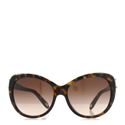 Tiffany Acetate Crystal TF4048-B Sunglasses Tortoise 2 of 8