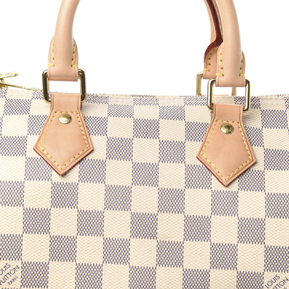 Louis Vuitton Damier Azur Speedy Bandouliere 25 13 of 13