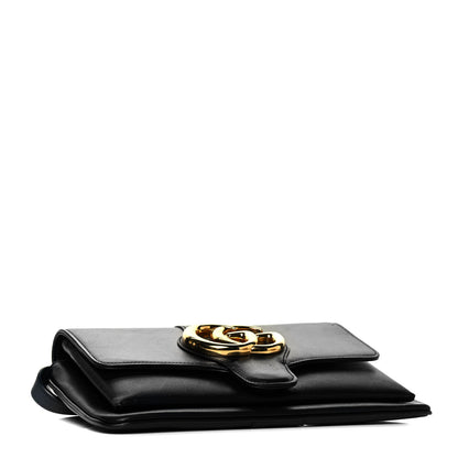 Gucci Vitello Palmellato Lux Small Arli Flap Shoulder Bag Black 4 of 8