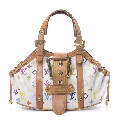 Louis Vuitton Monogram Multicolor Theda GM White 1 of 10