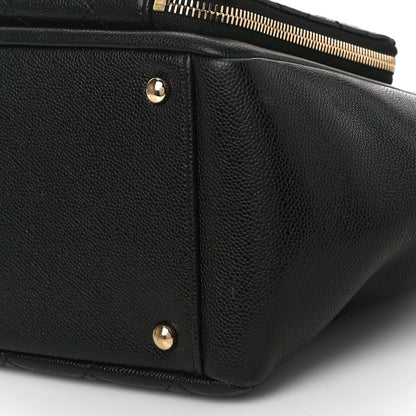 Chanel Caviar Quilted Small Business Affinity Shopping Bag Black 10 of 10