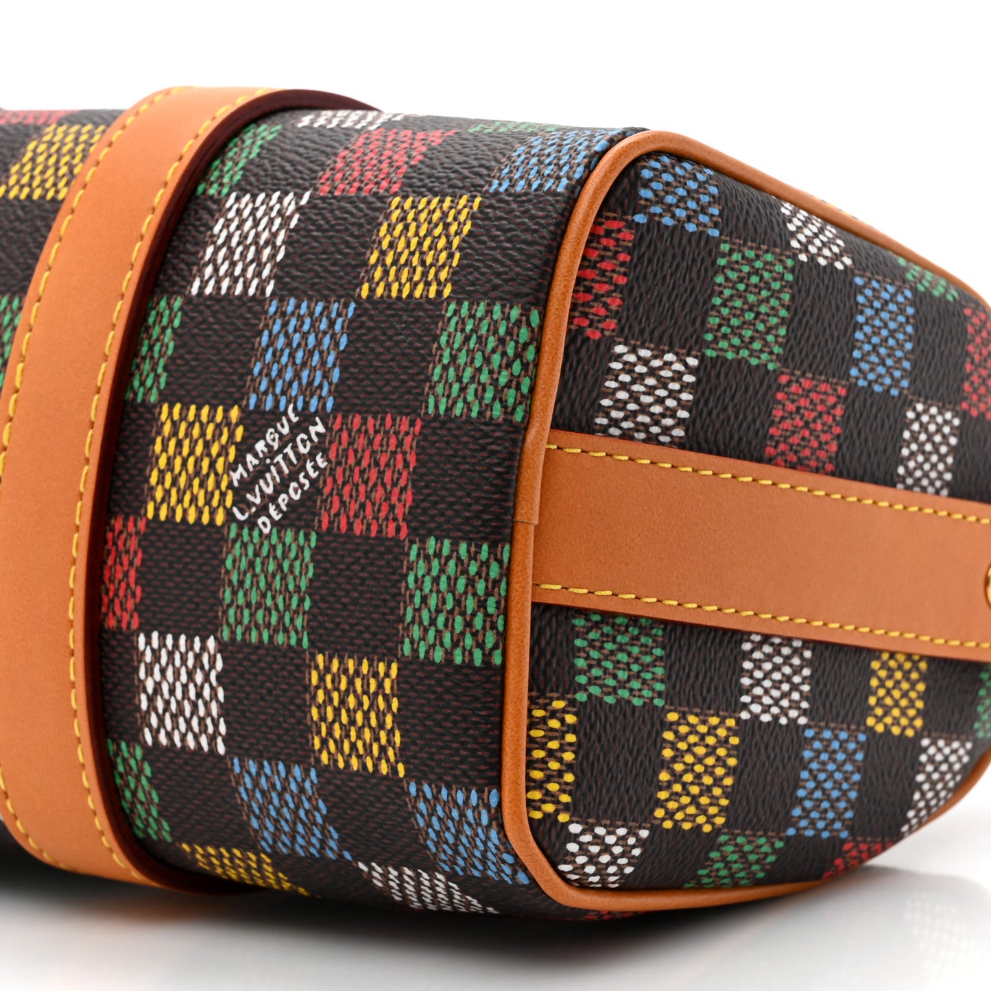 LV Vers Damier Ebene Keepall Bandouliere 25