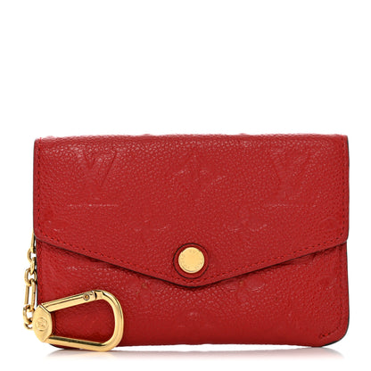 Louis Vuitton Empreinte Key Pouch Cherry 1 of 9