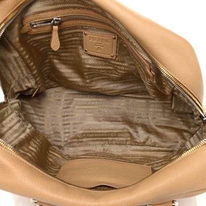 Prada Vitello Daino Satchel Sughero 4 of 13