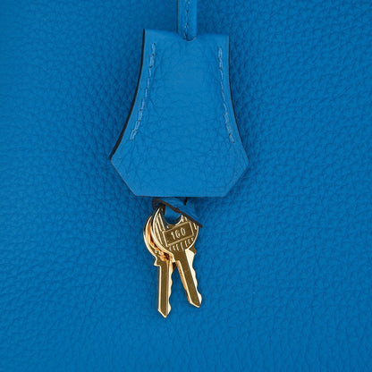 Hermes Togo Kelly Retourne 28 Bleu Zanzibar 32 of 36