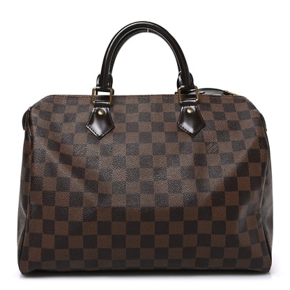 Louis Vuitton Damier Ebene Speedy 30 1 of 10