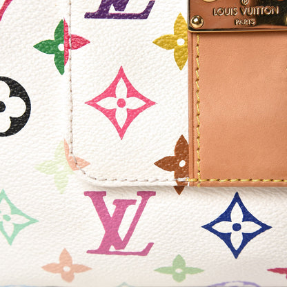 Louis Vuitton Monogram Multicolor Speedy 30 White 10 of 10