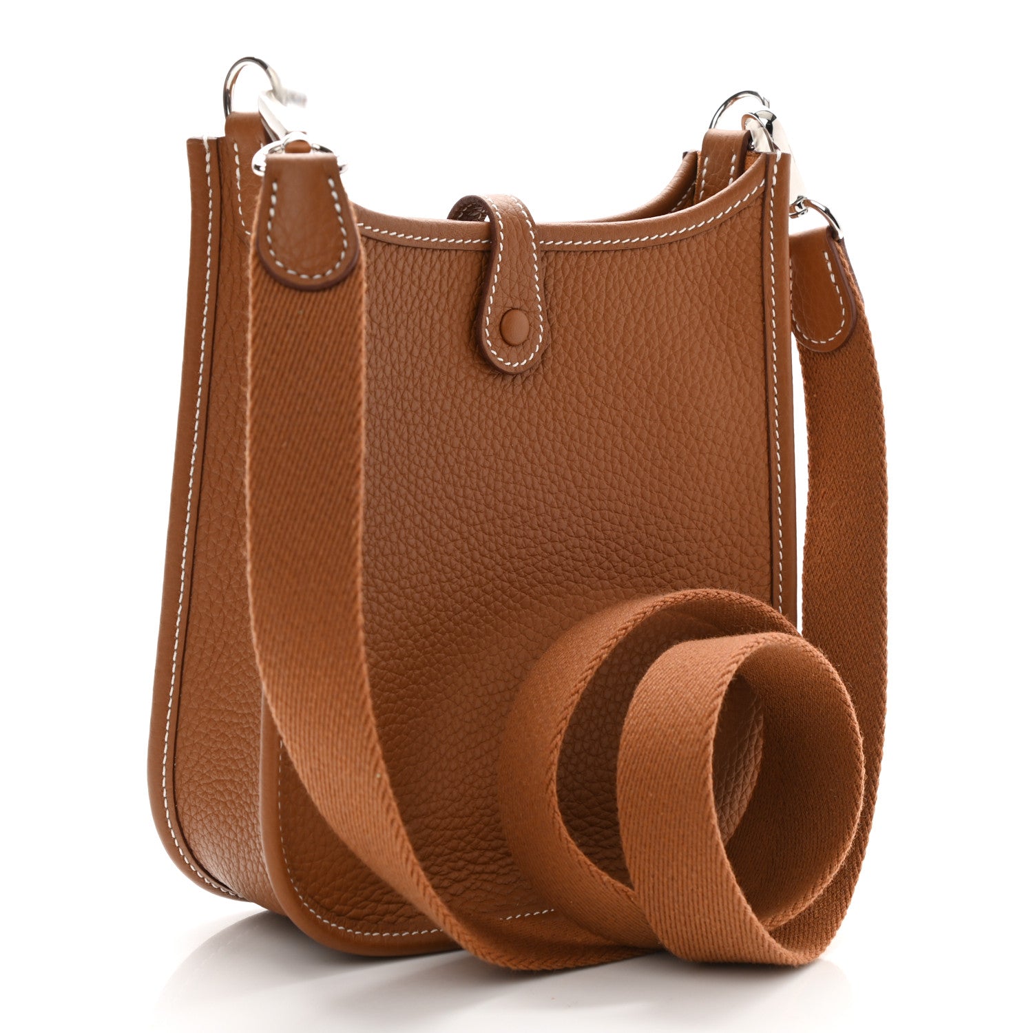 Hermes Taurillon Clemence Evelyne TPM Gold 3 of 11