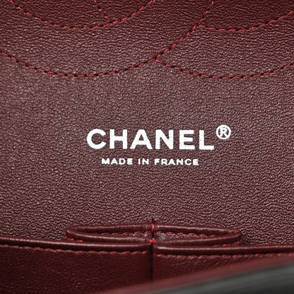 Chanel Lambskin Quilted Jumbo Double Flap Black 6 of 13