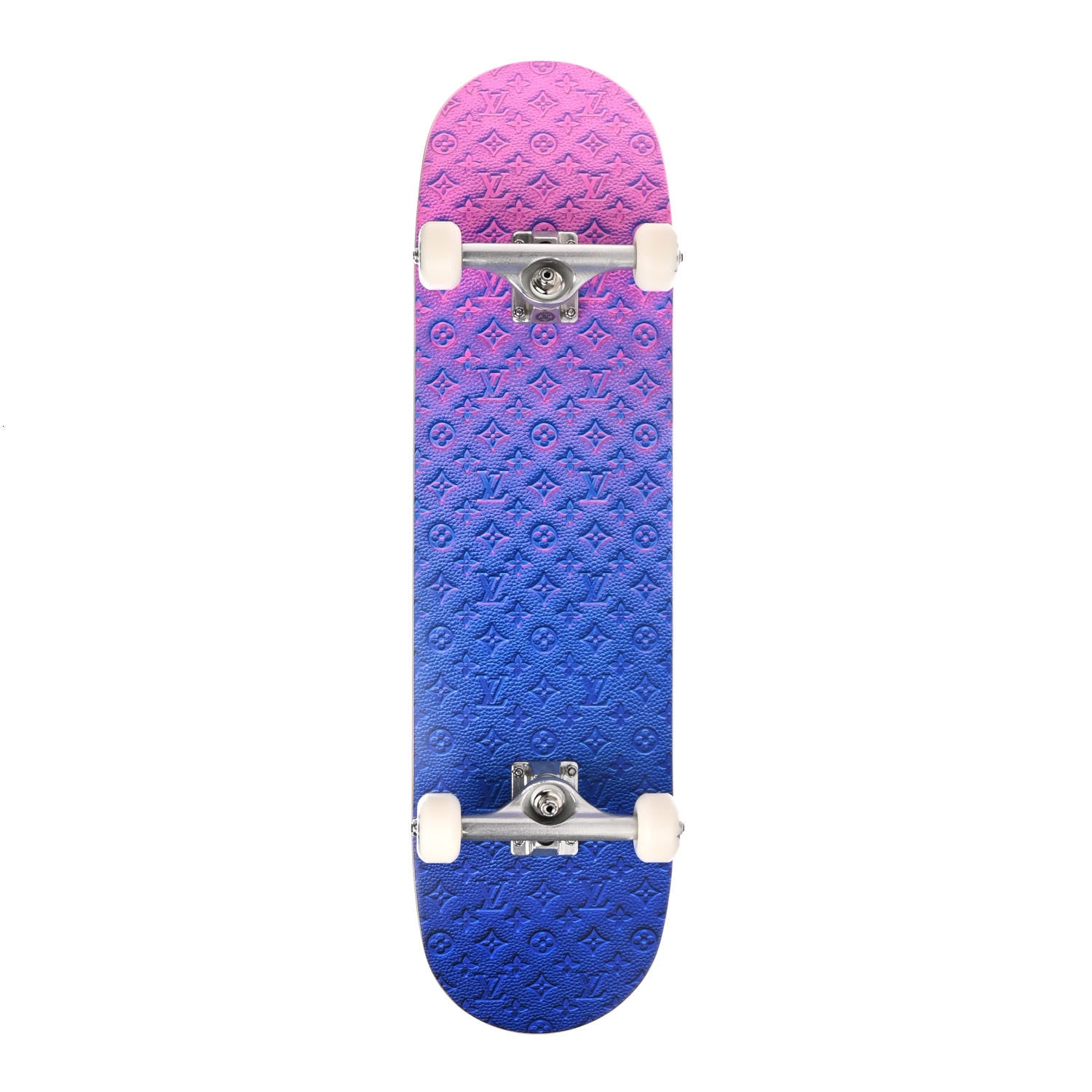 Louis Vuitton Monogram Illusion Wood Skateboard Multicolor 2 of 8