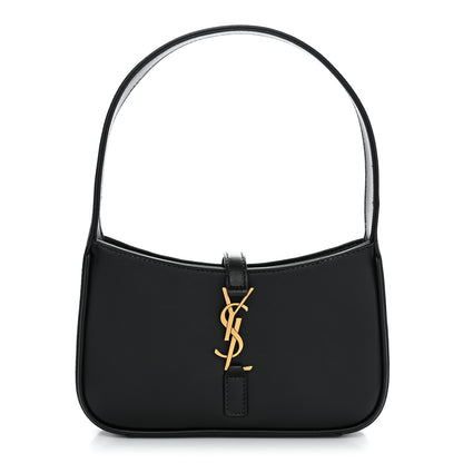 Saint Laurent Smooth Calfskin Le 5 A 7 Mini Hobo Black 1 of 11
