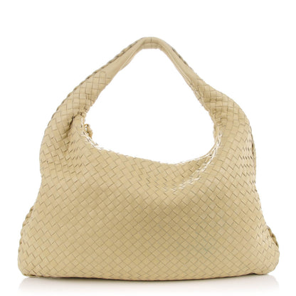 Bottega Veneta Nappa Intrecciato Large Veneta Hobo Cream 1 of 8