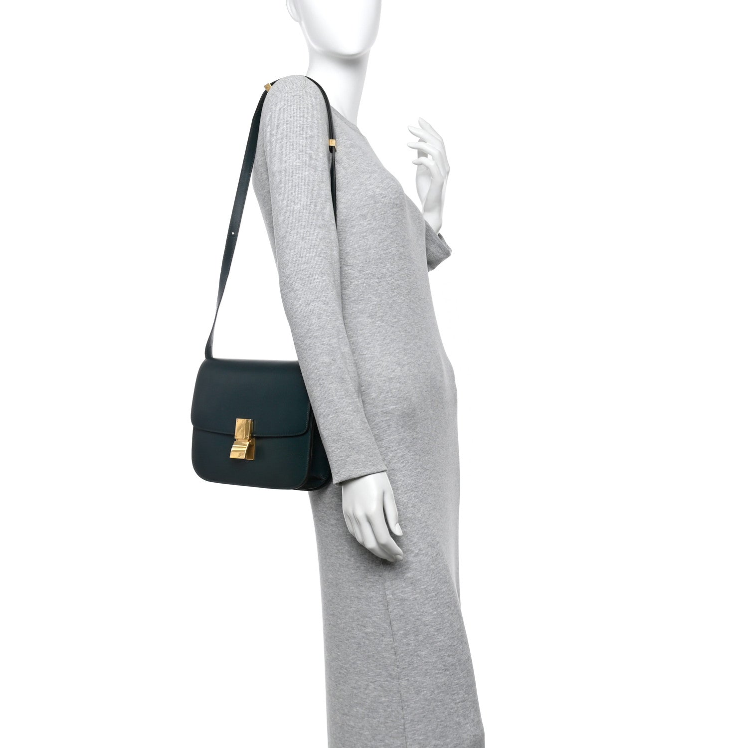Celine Box Calfskin Medium Classic Box Flap Bag Amazone 2 of 10