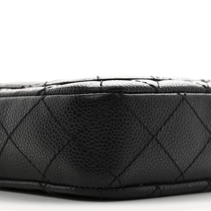 Chanel Caviar Quilted Camera Case Crossbody Bag Black 9 of 11
