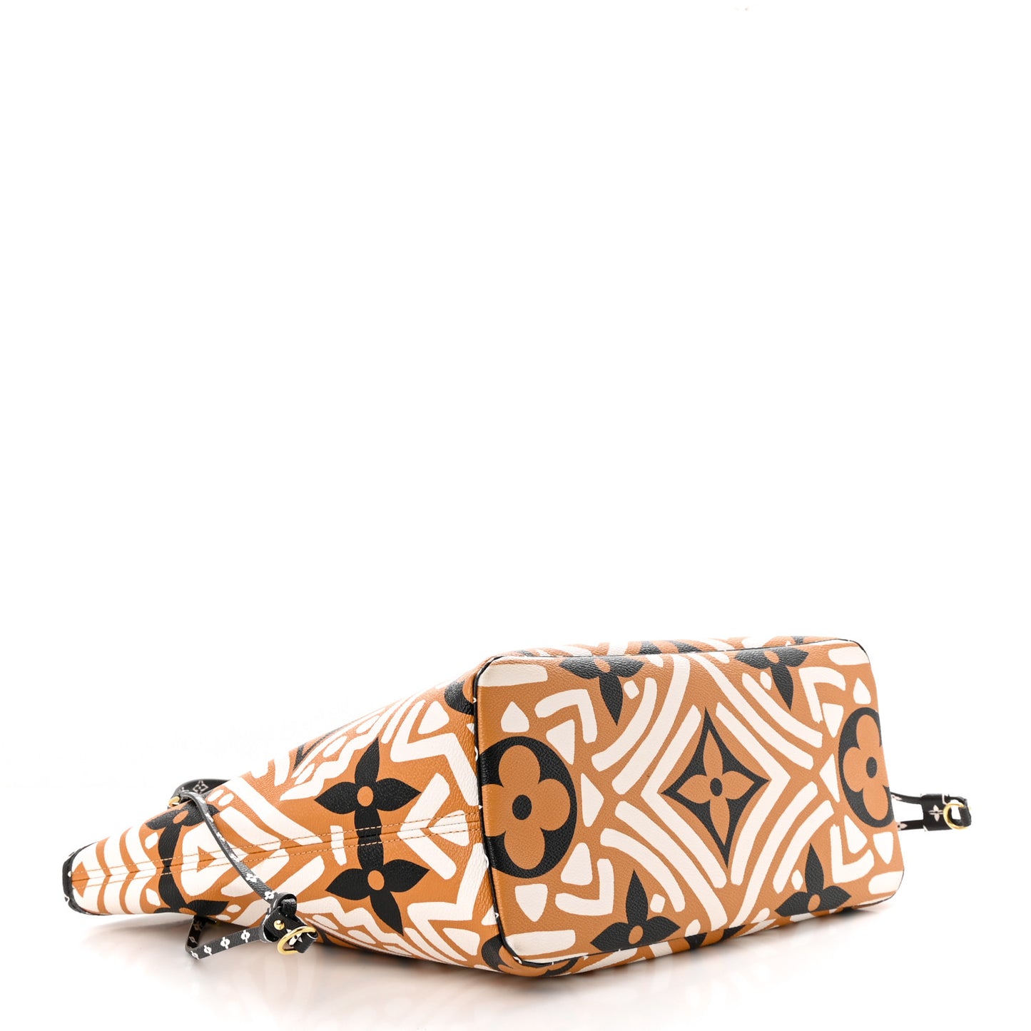 Monogram Giant Crafty Neverfull MM Creme Caramel
