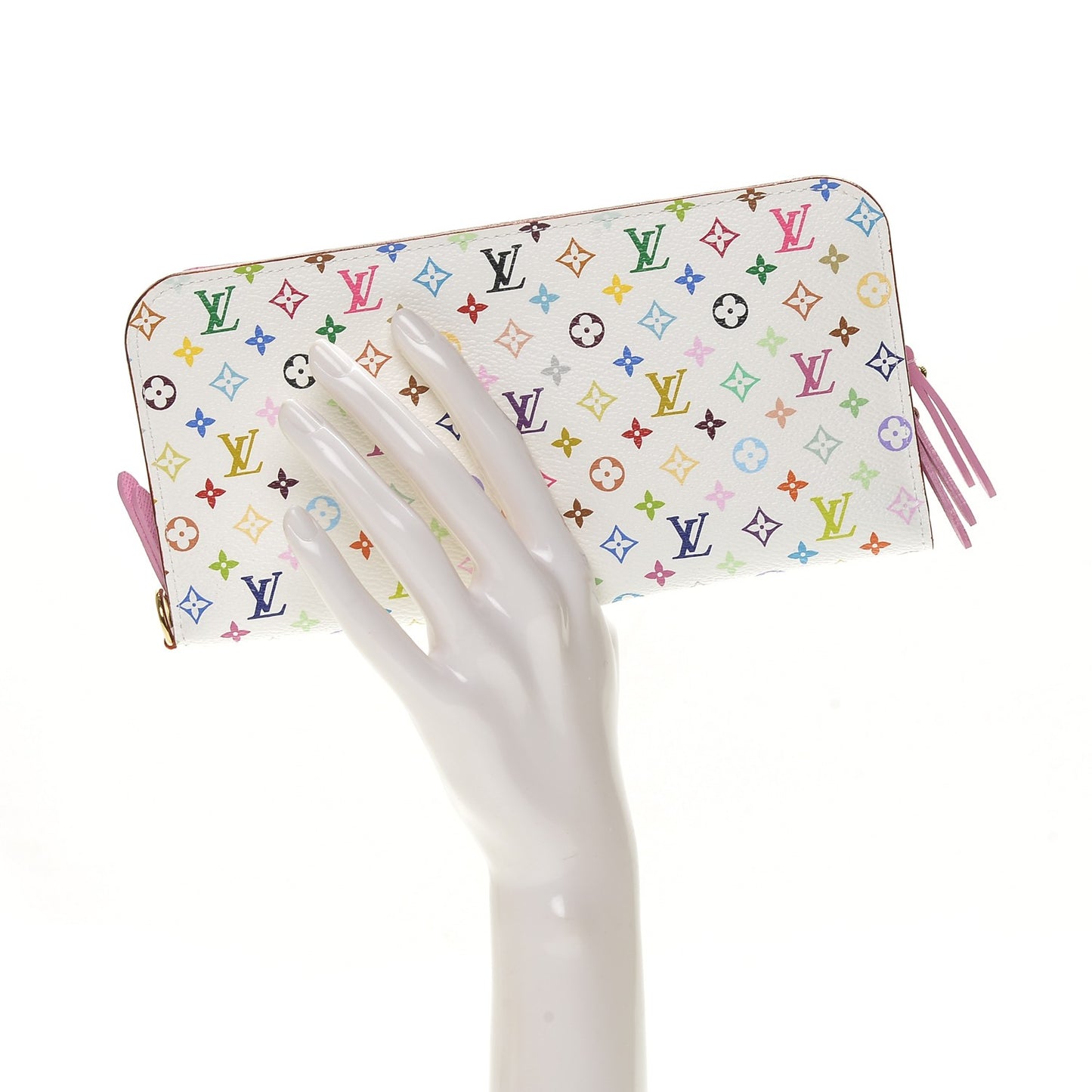 Monogram Multicolor Insolite Wallet White Litchi