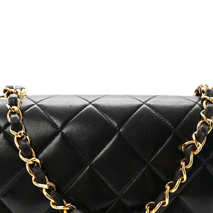 Chanel Lambskin Quilted Small Single Flap Black 8 of 10