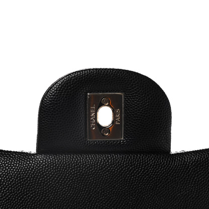 Chanel Caviar Quilted Maxi Double Flap Black 11 of 12