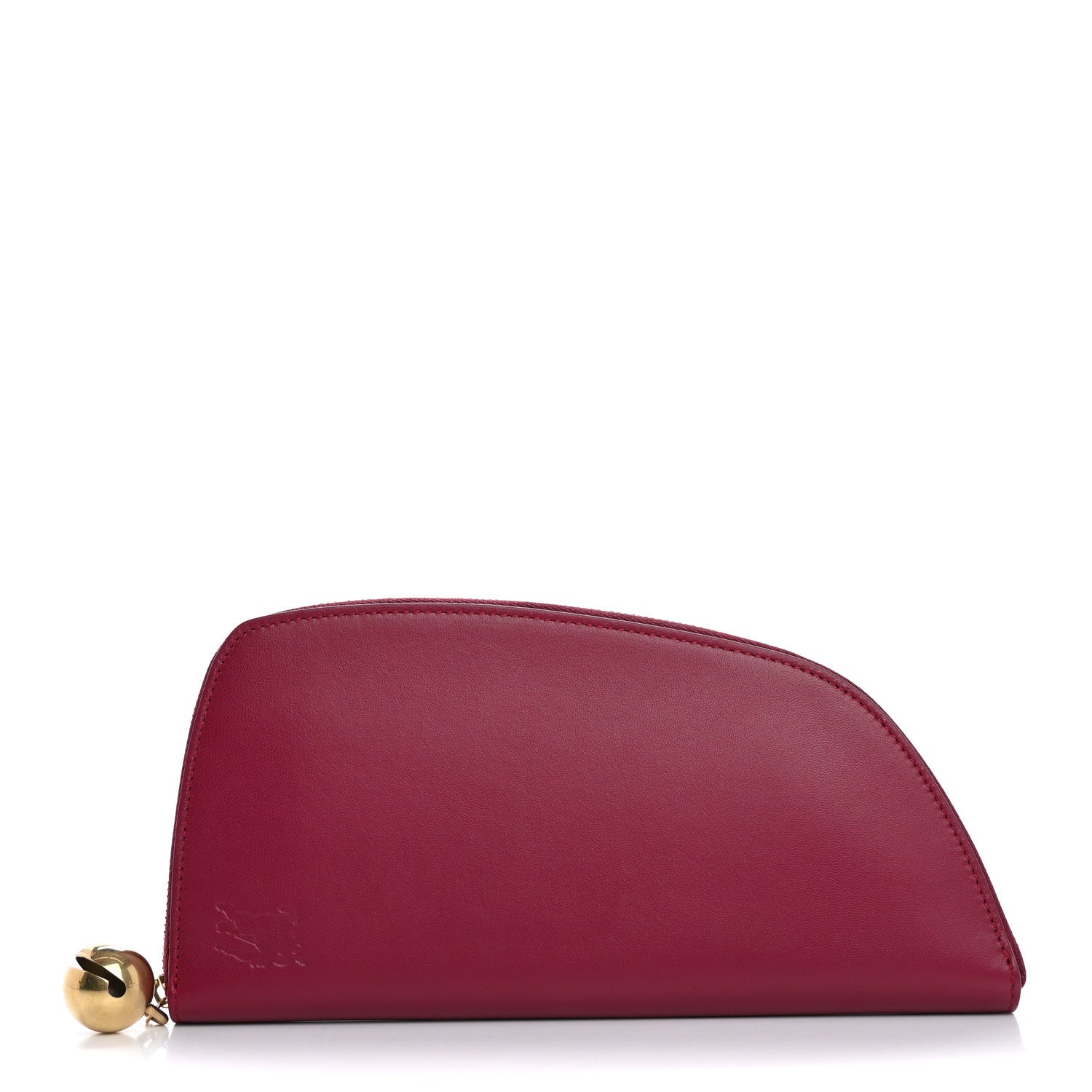 Burberry Calfskin Shield Zip Pouch Wallet Ripple 1 of 9