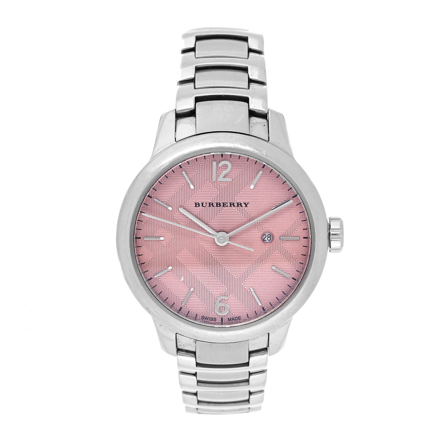 Stainless Steel 32mm Classic Quartz Watch Pink BU10111