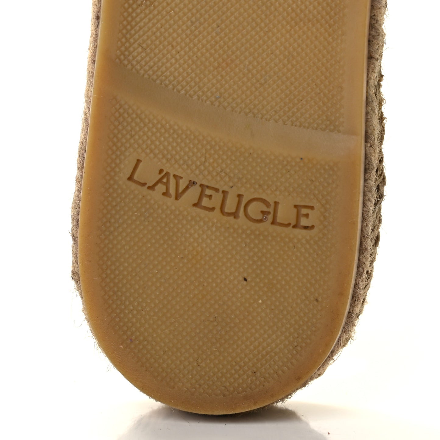 Monogram Matelasse GG Marmont Espadrille 20mm Slide Sandals 37 Beige Ebony Black