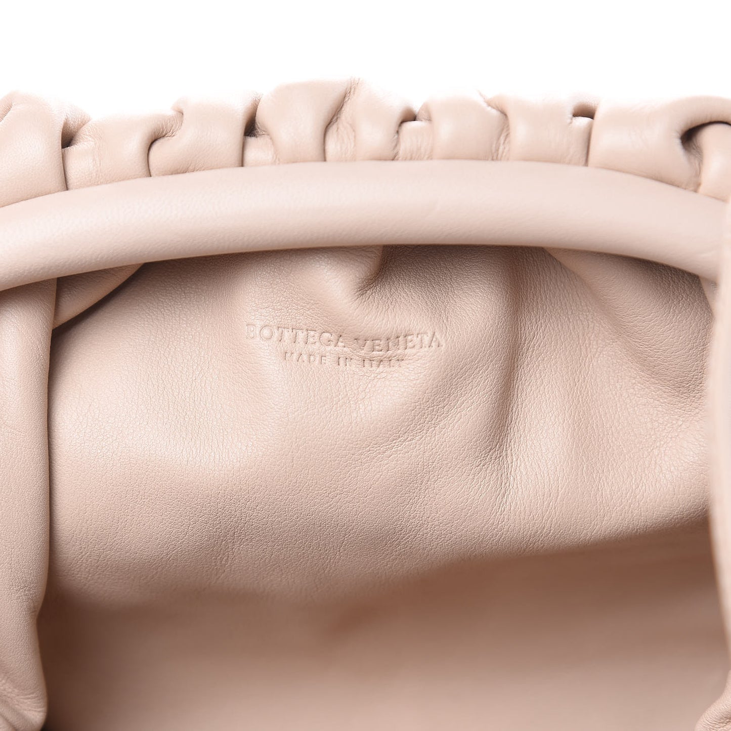 Butter Calfskin The Mini Pouch Nude