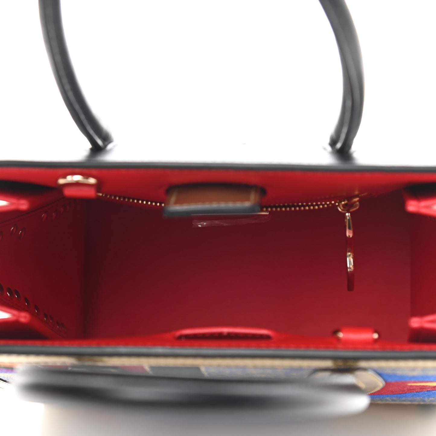 Calfskin Embroidered Small Paloma Multicolor