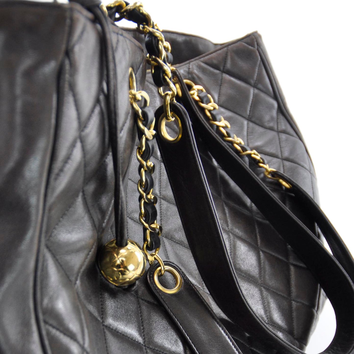 Lambskin Tote Brown