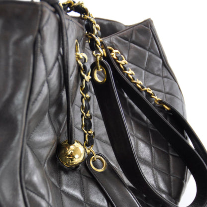 Chanel Lambskin Tote Brown 5 of 9