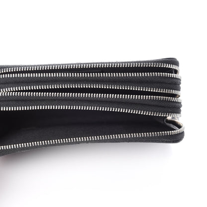 Chanel Caviar Quilted Large Zip Around Phone Holder Black 7 of 15