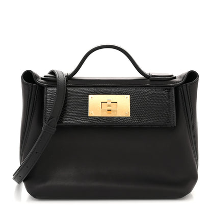 Hermes Volupto Lizard Touch 24/24 21 Black 1 of 11