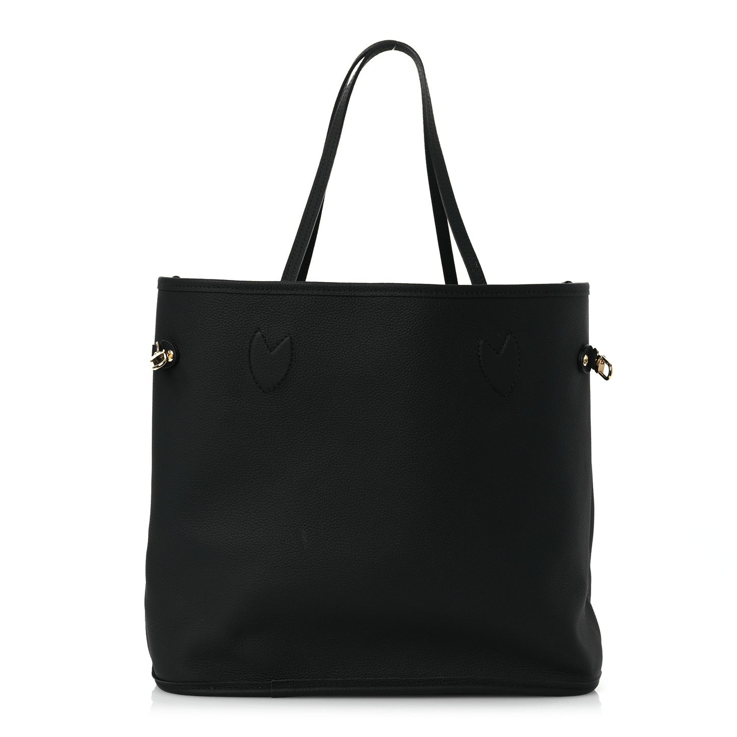 Monogram Calfskin Neo Neverfull Inside Out MM Black