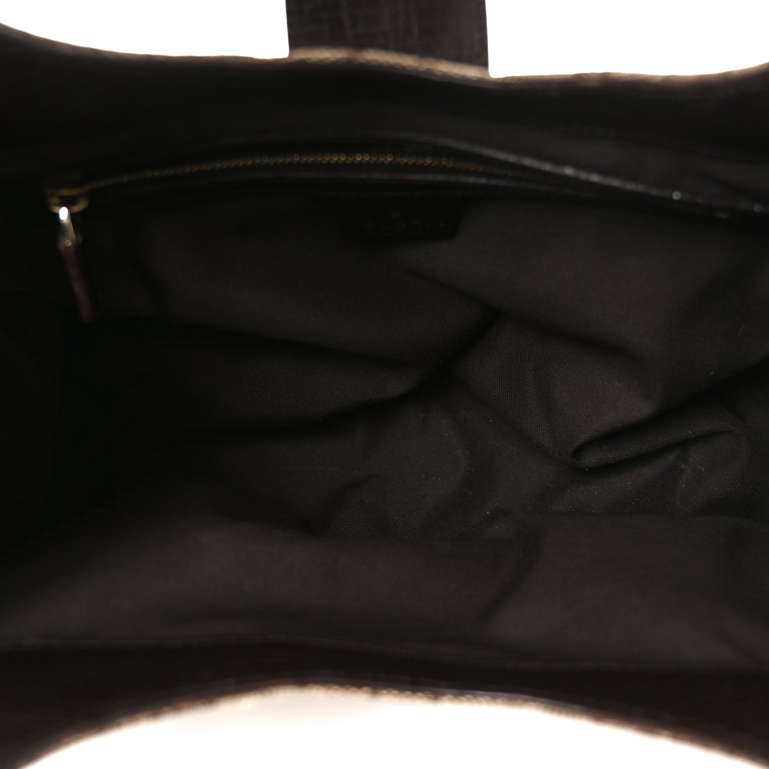 Gucci Monogram Web Junco Shoulder Bag Dark Brown 5 of 10