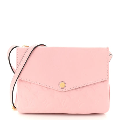 Louis Vuitton Empreinte Twice Rose Ballerine 1 of 15
