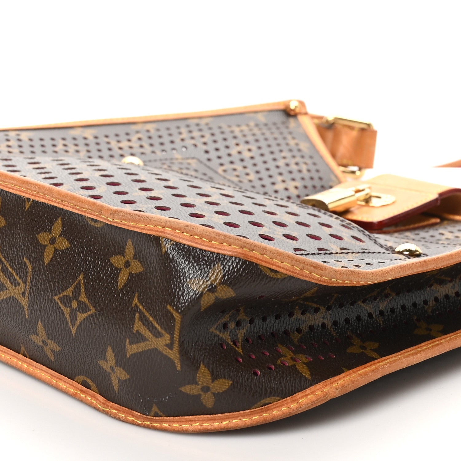 Louis Vuitton Monogram Perforated Musette Fuchsia 9 of 9