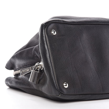 Prada Vitello Daino Shopping Tote Nero Black 6 of 10