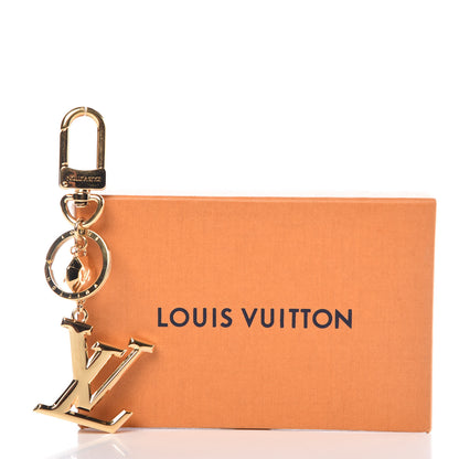 Louis Vuitton LV Facettes Bag Charm Key Holder Gold 3 of 3