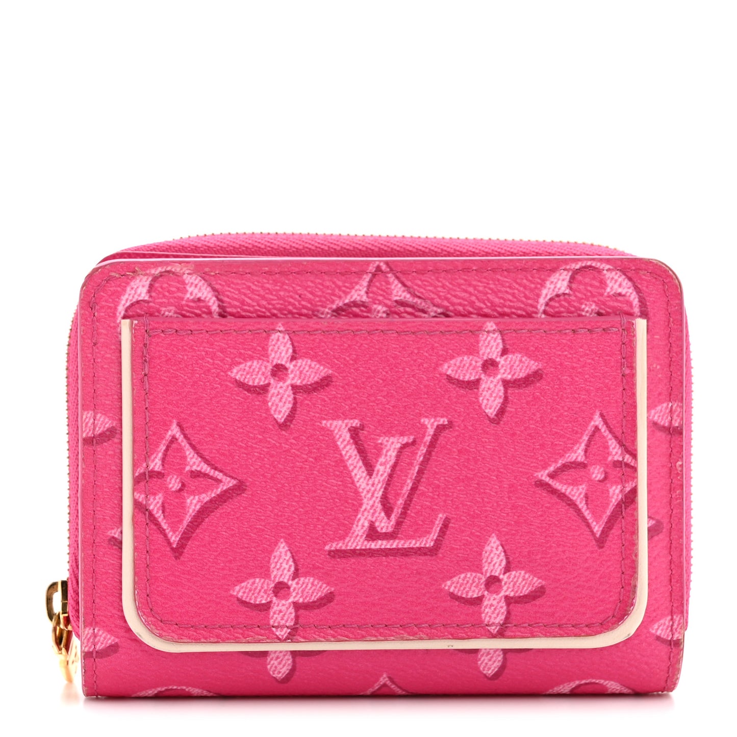 Monogram Fall for You Lou Wallet Fuchsia