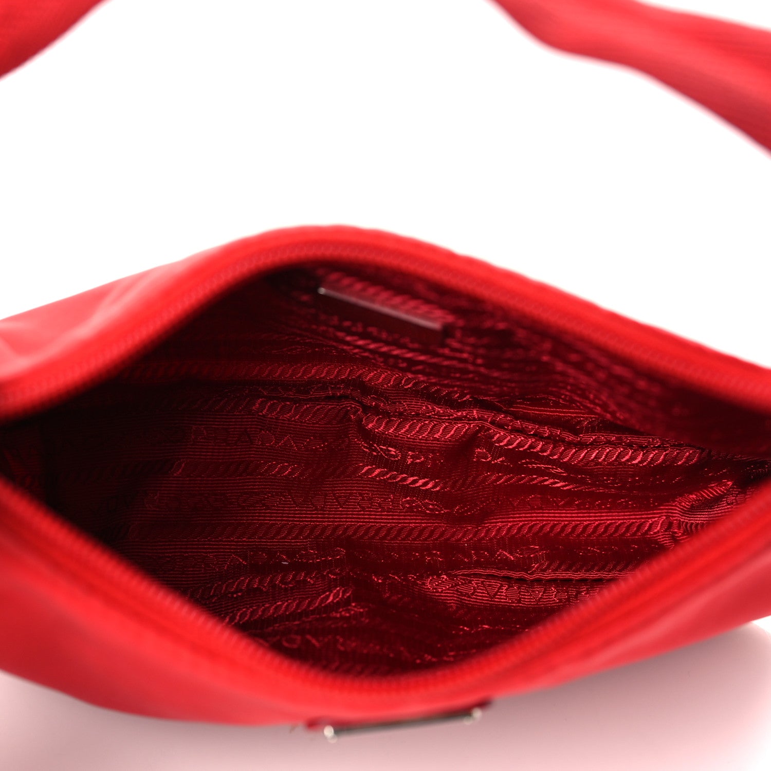 Prada Tessuto Nylon Mini Re-Edition 2000 Bag Rosso 5 of 9