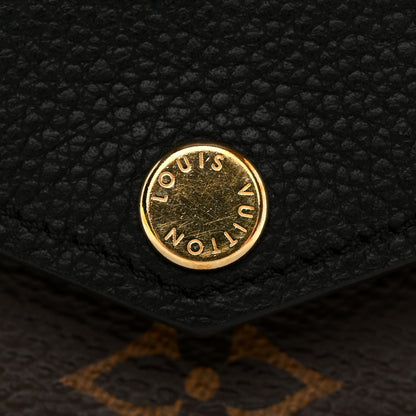 Louis Vuitton Monogram Pallas Compact Wallet Black 8 of 10