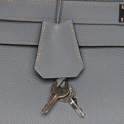 Hermes Togo Shoulder Kelly 40 Bleu Lin 22 of 23