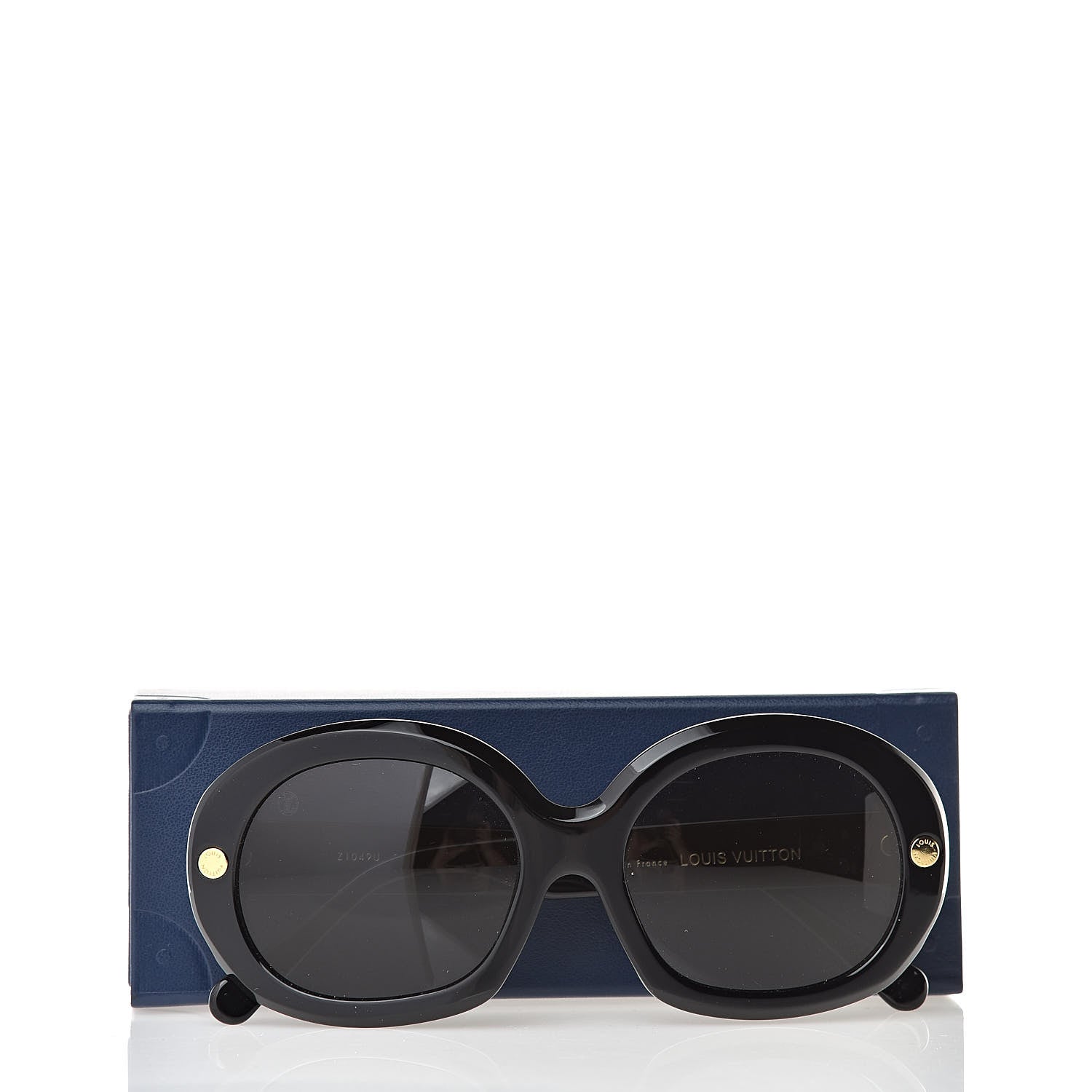 Louis Vuitton Studded La Piscine Sunglasses Z1049U Black 8 of 8