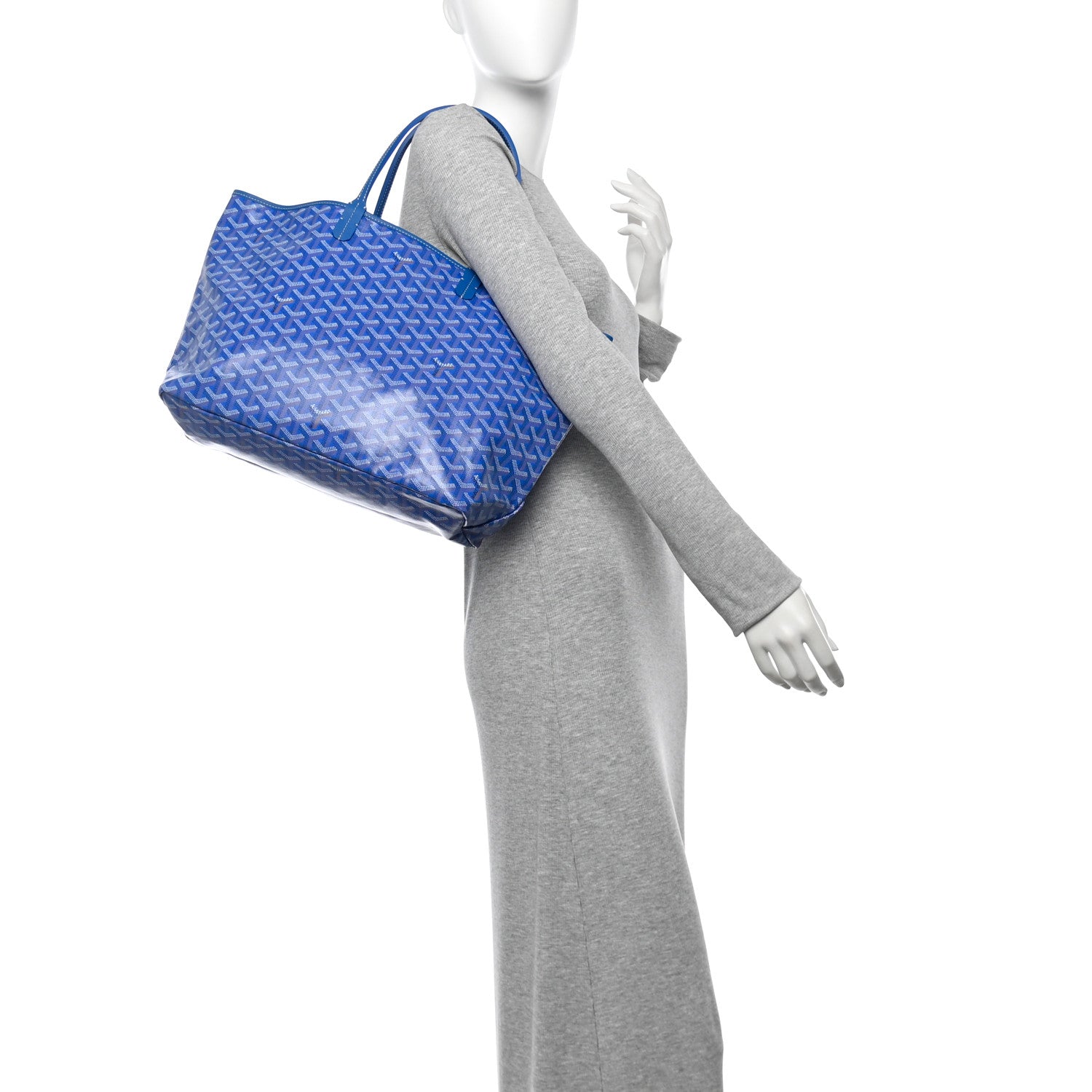 Goyard Goyardine Saint Louis PM Sky Blue 2 of 11