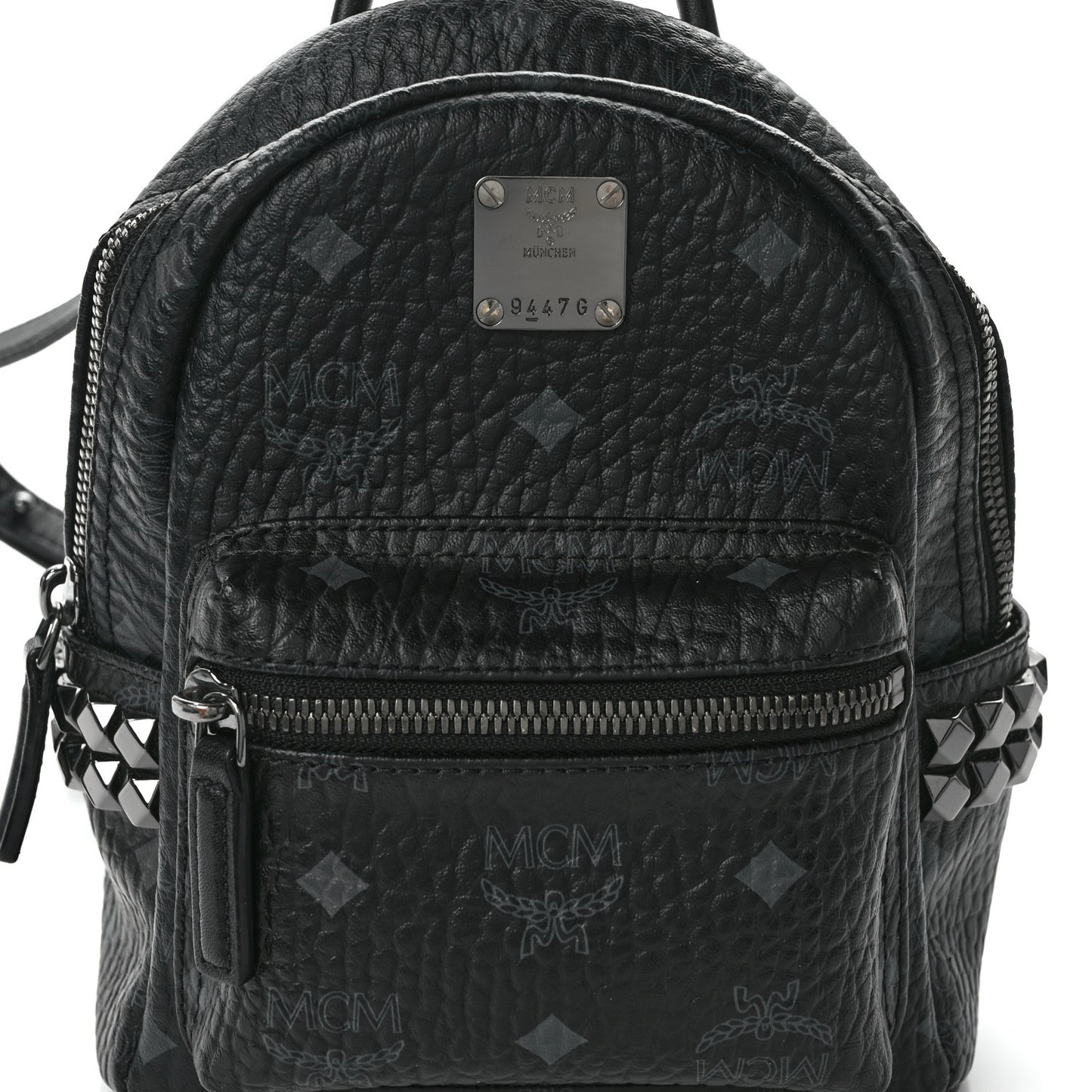 Visetos Side Stud X-Mini Stark Bebe Boo Backpack Black