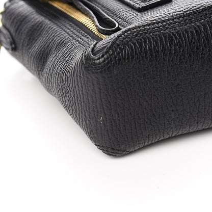 3.1 Phillip Lim 3.1 Textured Calfskin Mini Pashli Satchel Black 10 of 15