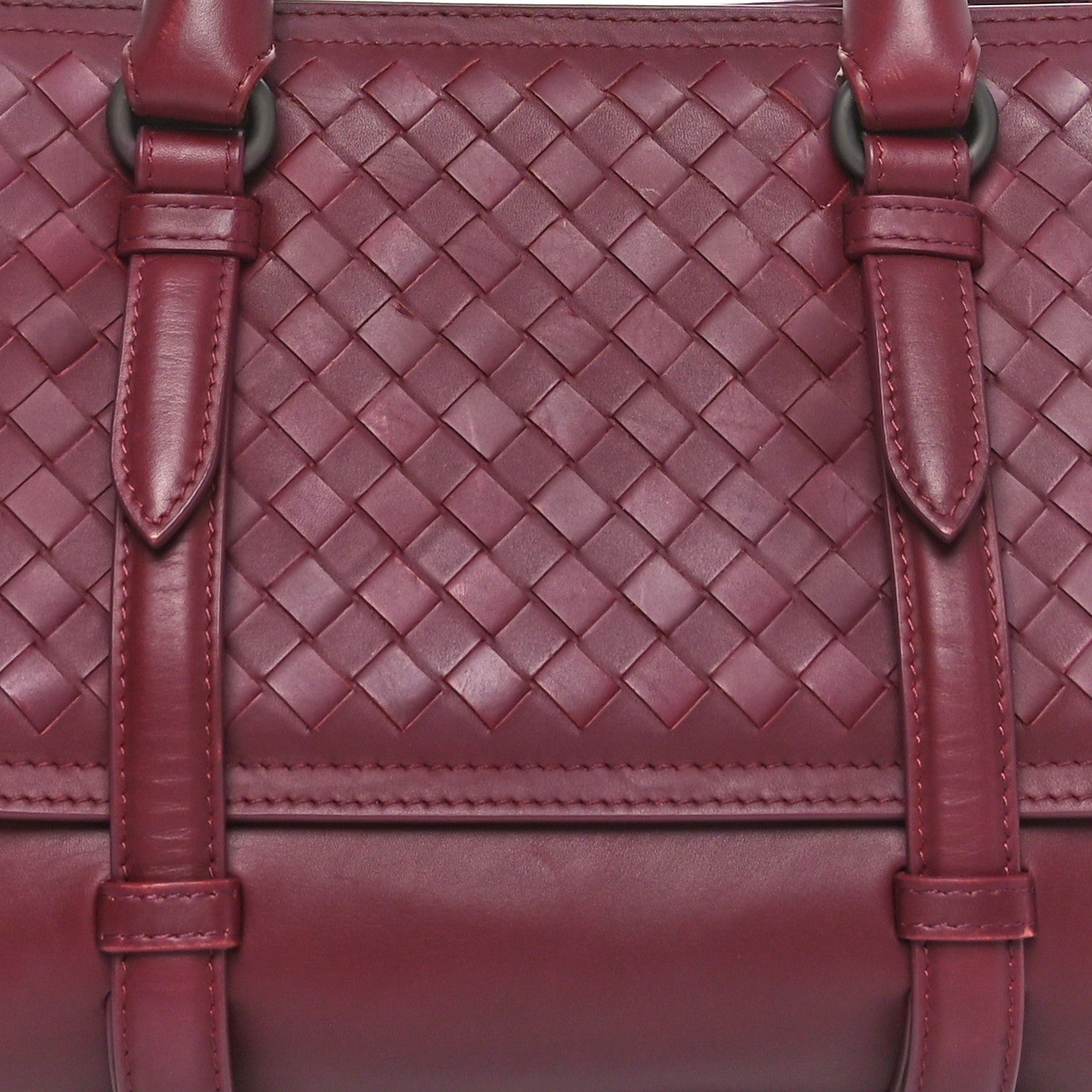 Bottega Veneta Nappa Intrecciato Medium Monaco Satchel Ebano 9 of 11